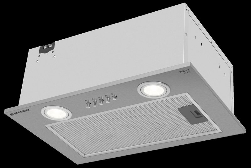Полновстраиваемая вытяжка Meferi INBOX45IX LIGHT
