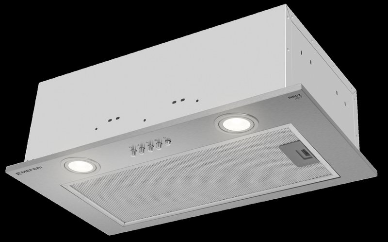 Полновстраиваемая вытяжка Meferi INBOX52IX LIGHT