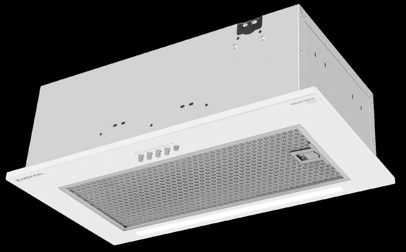 Полновстраиваемая вытяжка Meferi SMARTBOX52WH POWER