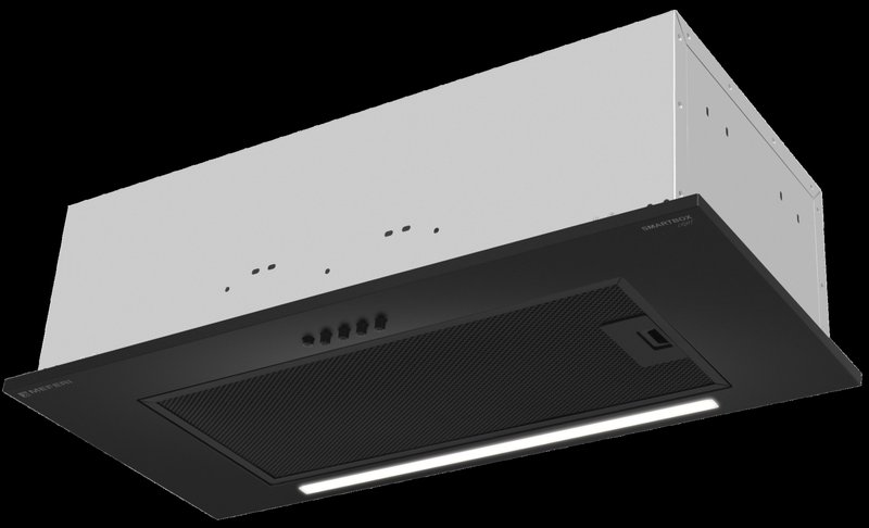 Полновстраиваемая вытяжка Meferi SMARTBOX60BK LIGHT
