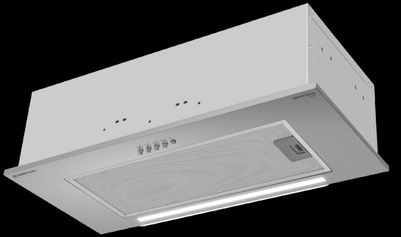 Полновстраиваемая вытяжка Meferi SMARTBOX60IX LIGHT