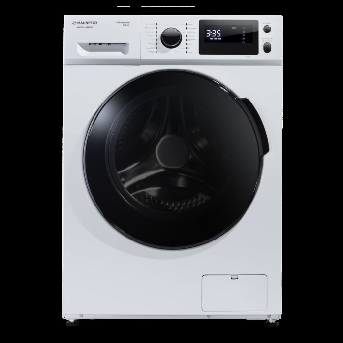 Стиральная машина c сушкой инвертором и паром MAUNFELD MFWM1586WH