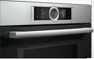 Духовой шкаф Bosch CMG656RS1I электрический, шириной 59.4 см, нержавеющая сталь, EcoClean очистка 7