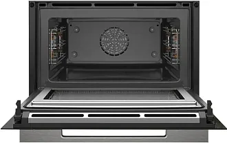 Духовой шкаф Bosch CMG7361B1 электрический, шириной 59.4 см, черный, EcoClean очистка 7