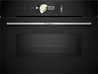 Духовой шкаф Bosch CMG778NB1 электрический, шириной 59.4 см, черный, пиролитическая очистка 6