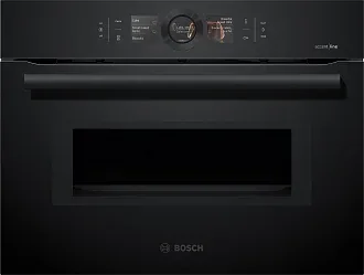 Духовой шкаф Bosch CMG8760C1 электрический, шириной 59.5 см, черный, пиролитическая очистка 6