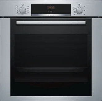 Духовой шкаф Bosch HBA3140S0 электрический, шириной 59.4 см, нержавеющая сталь, традиционная очистка
