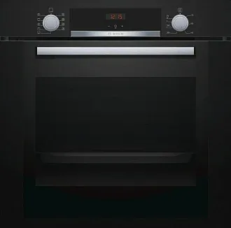 Духовой шкаф Bosch HBA334YB0 электрический, шириной 59.4 см, черный, EcoClean очистка