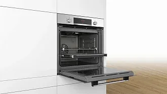 Духовой шкаф Bosch HBA334YS0 электрический, шириной 59.4 см, нержавеющая сталь, EcoClean очистка 4