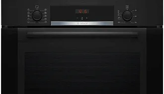 Духовой шкаф Bosch HBA3540B0 электрический, шириной 59.4 см, черный, EcoClean очистка 7
