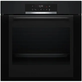 Духовой шкаф Bosch HBA372EB0 электрический, шириной 59.4 см, черный, пиролитическая очистка 6