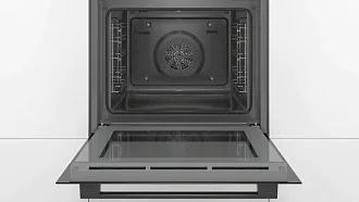 Духовой шкаф Bosch HBA513BB1 электрический, шириной 59.4 см, черный, традиционная очистка 7
