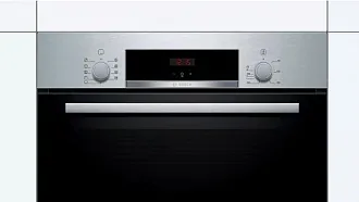Духовой шкаф Bosch HBA513BS1 электрический, шириной 59.4 см, нержавеющая сталь, традиционная очистка 7