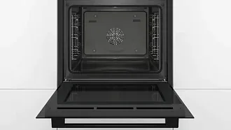 Духовой шкаф Bosch HBA530BBOS электрический, шириной 59.4 см, черный, EcoClean очистка 6