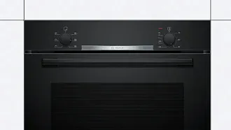 Духовой шкаф Bosch HBA530BBOS электрический, шириной 59.4 см, черный, EcoClean очистка 7