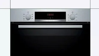 Духовой шкаф Bosch HBA533BS0S электрический, шириной 59.4 см, нержавеющая сталь, EcoClean очистка 2