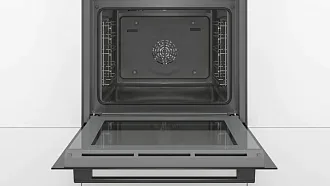 Духовой шкаф Bosch HBA534BB0 электрический, шириной 59.4 см, черный, EcoClean очистка 4