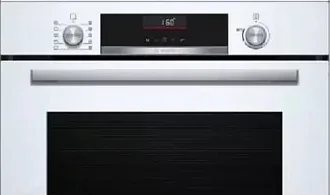 Духовой шкаф Bosch HBA5360W0 электрический, шириной 59.4 см, белый, EcoClean очистка 3