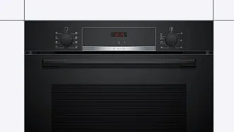 Духовой шкаф Bosch HBA553BA0 электрический, шириной 59.4 см, черный, EcoClean очистка 7