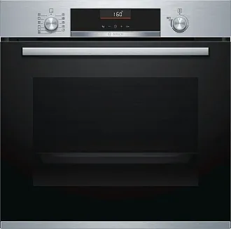 Духовой шкаф Bosch HBA5560S0 электрический, шириной 59.4 см, нержавеющая сталь, EcoClean очистка 6