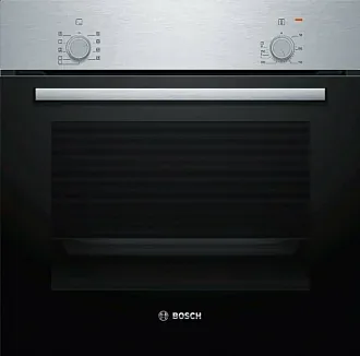 Духовой шкаф Bosch HBF010BR3S электрический, шириной 59.4 см, нержавеющая сталь, традиционная очистка 6