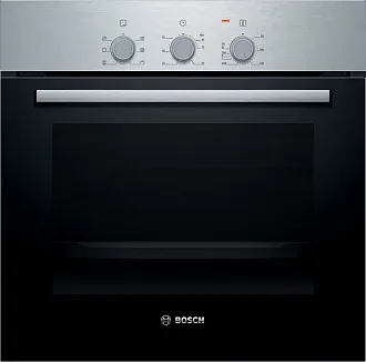 Духовой шкаф Bosch HBF011BR0Q электрический, шириной 59.4 см, нержавеющая сталь, традиционная очистка 8