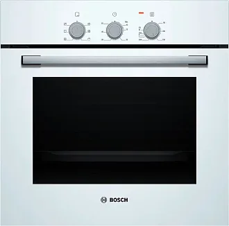 Духовой шкаф Bosch HBF011BV0Q электрический, шириной 59.4 см, белый, традиционная очистка 6