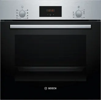 Духовой шкаф Bosch HBF113BR0Q электрический, шириной 59.4 см, нержавеющая сталь, AquaClean очистка 6