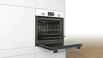 Духовой шкаф Bosch HBF113BV0Q электрический, шириной 59.4 см, белый, AquaClean очистка 8
