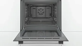 Духовой шкаф Bosch HBF114EB0R электрический, шириной 59.4 см, черный, традиционная очистка 7