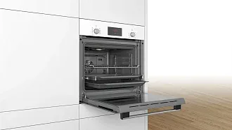 Духовой шкаф Bosch HBF114EW0R электрический, шириной 59.4 см, белый, традиционная очистка 4