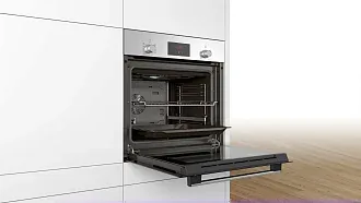 Духовой шкаф Bosch HBF134ER0R электрический, шириной 59.4 см, нержавеющая сталь, EcoClean очистка 4