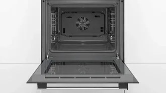 Духовой шкаф Bosch HBF134ES1 электрический, шириной 59.4 см, нержавеющая сталь, EcoClean очистка 8