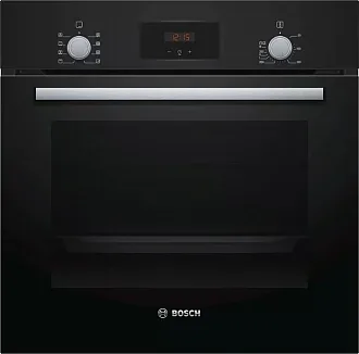Духовой шкаф Bosch HBF153EB0 электрический, шириной 59.4 см, черный, EcoClean очистка 6