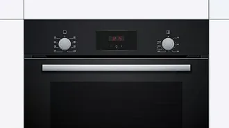 Духовой шкаф Bosch HBF153EB0 электрический, шириной 59.4 см, черный, EcoClean очистка 8