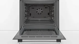 Духовой шкаф Bosch HBF154YS0 электрический, шириной 59.4 см, нержавеющая сталь, традиционная очистка 8
