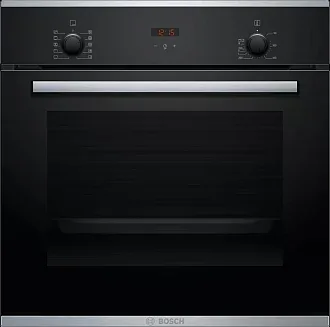 Духовой шкаф Bosch HBF254EB0R электрический, шириной 59.4 см, черный, EcoClean очистка