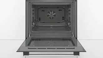 Духовой шкаф Bosch HBF254EB0R электрический, шириной 59.4 см, черный, EcoClean очистка 3