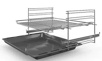 Духовой шкаф Bosch HBF254EB0R электрический, шириной 59.4 см, черный, EcoClean очистка 5
