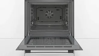 Духовой шкаф Bosch HBF354ES0R электрический, шириной 59.4 см, нержавеющая сталь, EcoClean очистка 3