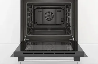 Духовой шкаф Bosch HBF512BA0R электрический, шириной 59.4 см, черный, AquaClean очистка 3