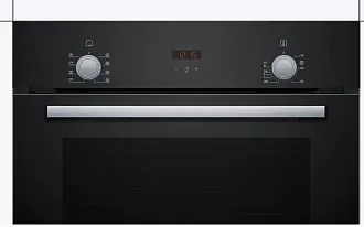 Духовой шкаф Bosch HBF512BA1R электрический, шириной 59.4 см, черный, AquaClean очистка 2