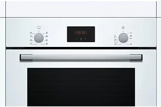 Духовой шкаф Bosch HBF512BV0R электрический, шириной 59.4 см, белый, AquaClean очистка 7