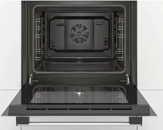 Духовой шкаф Bosch HBF512BV0R электрический, шириной 59.4 см, белый, AquaClean очистка 8