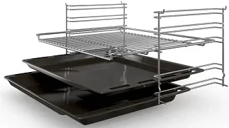 Духовой шкаф Bosch HBF512BV1R электрический, шириной 59.4 см, белый, AquaClean очистка 5