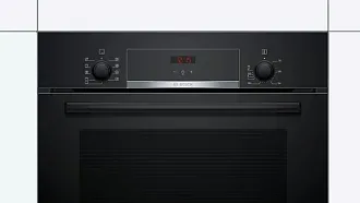 Духовой шкаф Bosch HBF534EB0Q электрический, шириной 59.4 см, черный, EcoClean очистка 7
