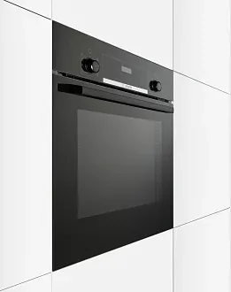 Духовой шкаф Bosch HBF534EB0R электрический, шириной 59.4 см, черный, EcoClean очистка 7