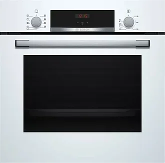 Духовой шкаф Bosch HBF534EW0Q электрический, шириной 59.4 см, белый, EcoClean очистка 6