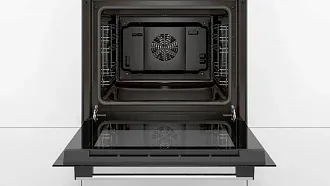 Духовой шкаф Bosch HBFS10BB0R электрический, шириной 59.4 см, черный, AquaClean очистка 3