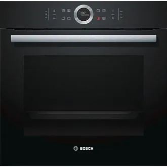 Духовой шкаф Bosch HBG 632 BB1S электрический, шириной 59.4 см, черный, традиционная очистка